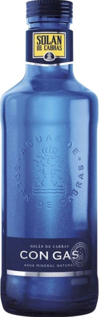 Agua Gas Solan de Cabras 750ML (Cristal)