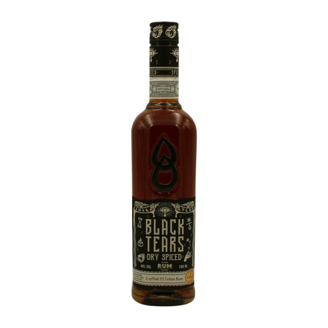 Aguardiente Black Tears Dry Spiced (700ML)
