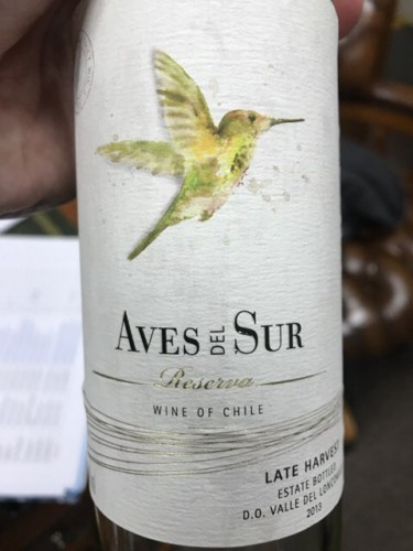 Aves del Sur Late Harvest
