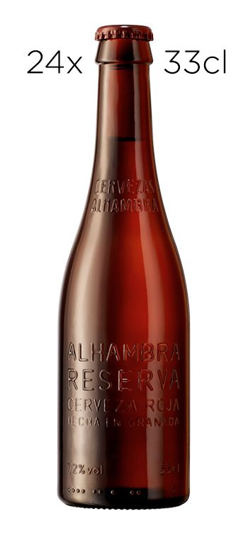 Cerveza Alhambra Reserva Roja