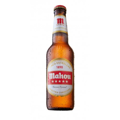 Cerveza Mahou 5 Estrellas