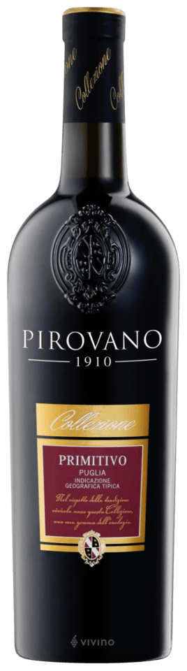Primitivo Puglia Pirovano Collezione 2021