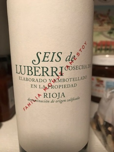 Seis de Luberri Media Crianza 2021